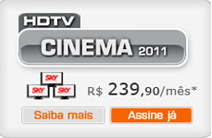 New SKY HDTV Cinema 2011 com 141 canais, 22em HDTV para 3 TV’s / 1 Equipamento SKY HDTV PLUS e 1 Equipamentos SKY Hd Slim e 1 Equipamentos SKY Digital